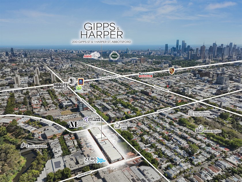 200 Gipps Street (Including 1 Harper Street), Abbotsford VIC 3067