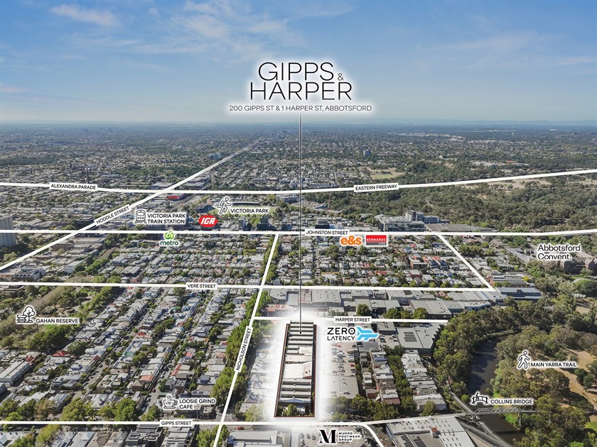 200 Gipps Street (Including 1 Harper Street), Abbotsford VIC 3067