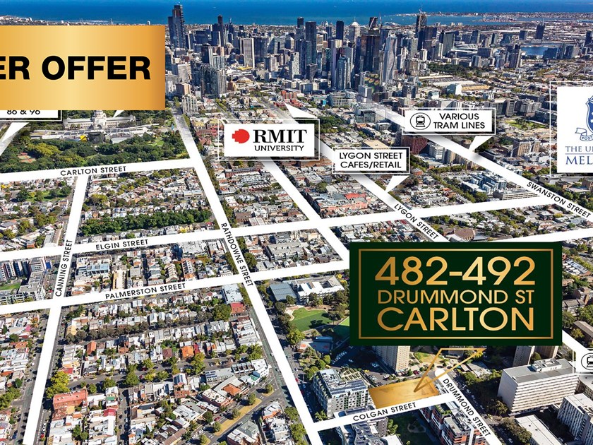 482-492 Drummond Street, Carlton VIC 3053