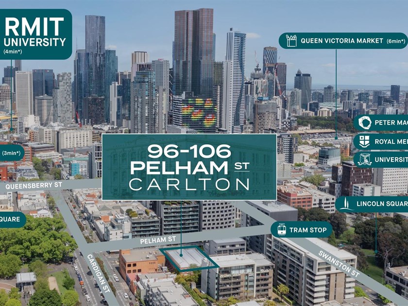 96-106 Pelham Street, Carlton VIC 3053