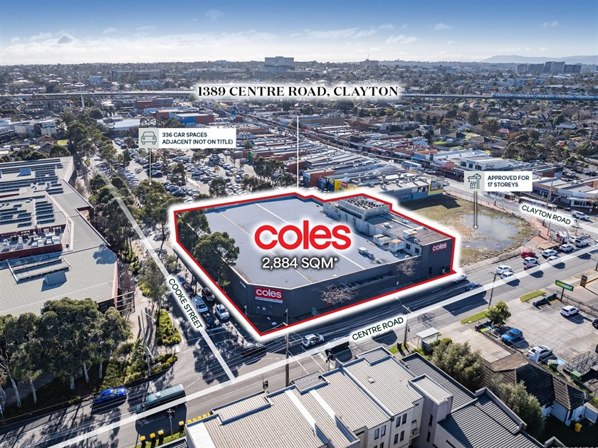 Coles Clayton/1389-1391  Centre Road, Clayton VIC 3168