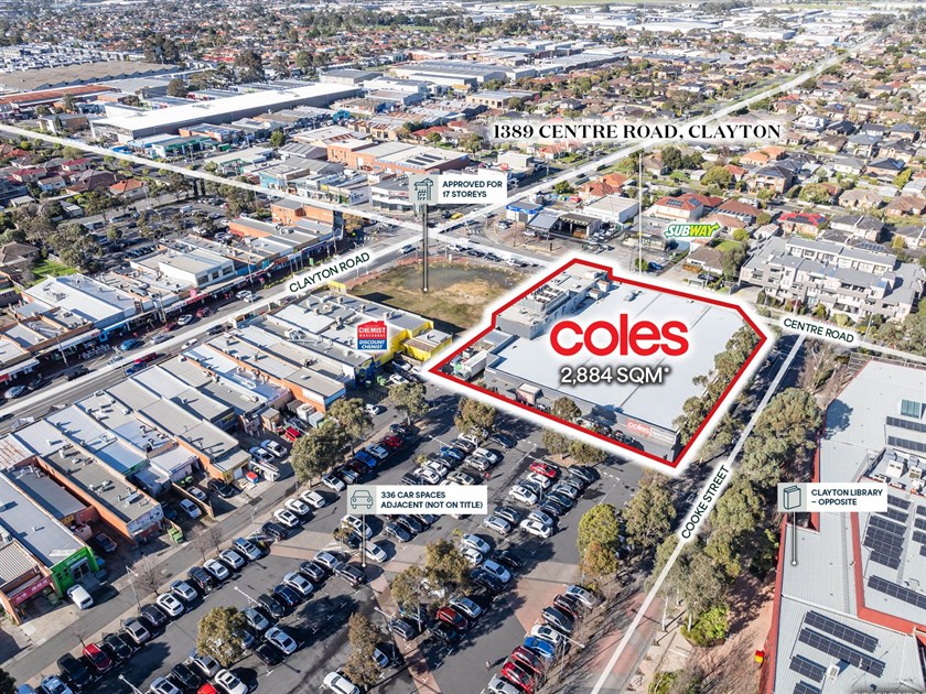 Coles Clayton/1389-1391  Centre Road, Clayton VIC 3168